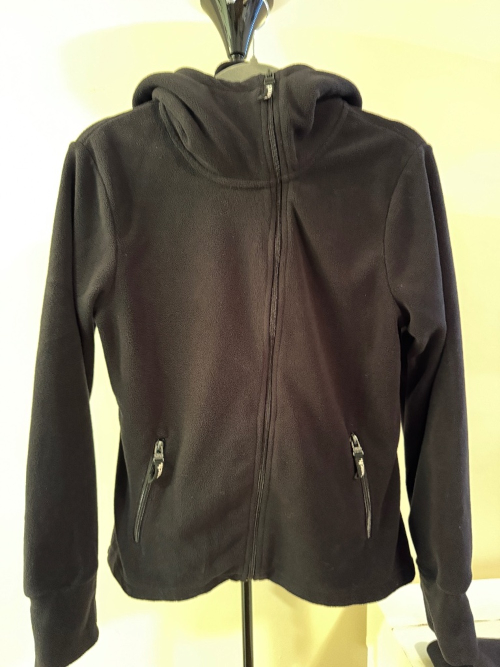 Bench Black Fleece Full Zip Hooded Jacket